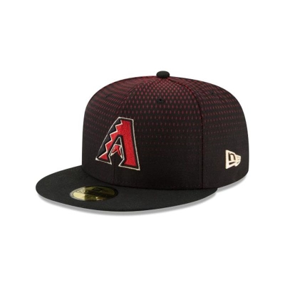 Arizona Diamondbacks Gorra | New Era MLB Authentic Collection 59fifty Fitted Cap Mexico - Negros